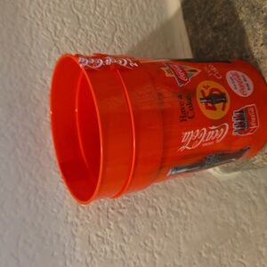 Coca-Cola Vibrant Red Collectible 2 Plastic Cups
